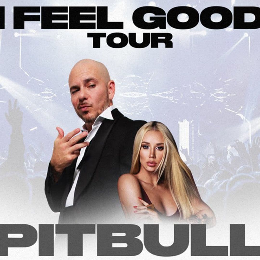 Pitbull is hitting the stage with Iggy Azalea for the Pitbull: I Feel Good Tour