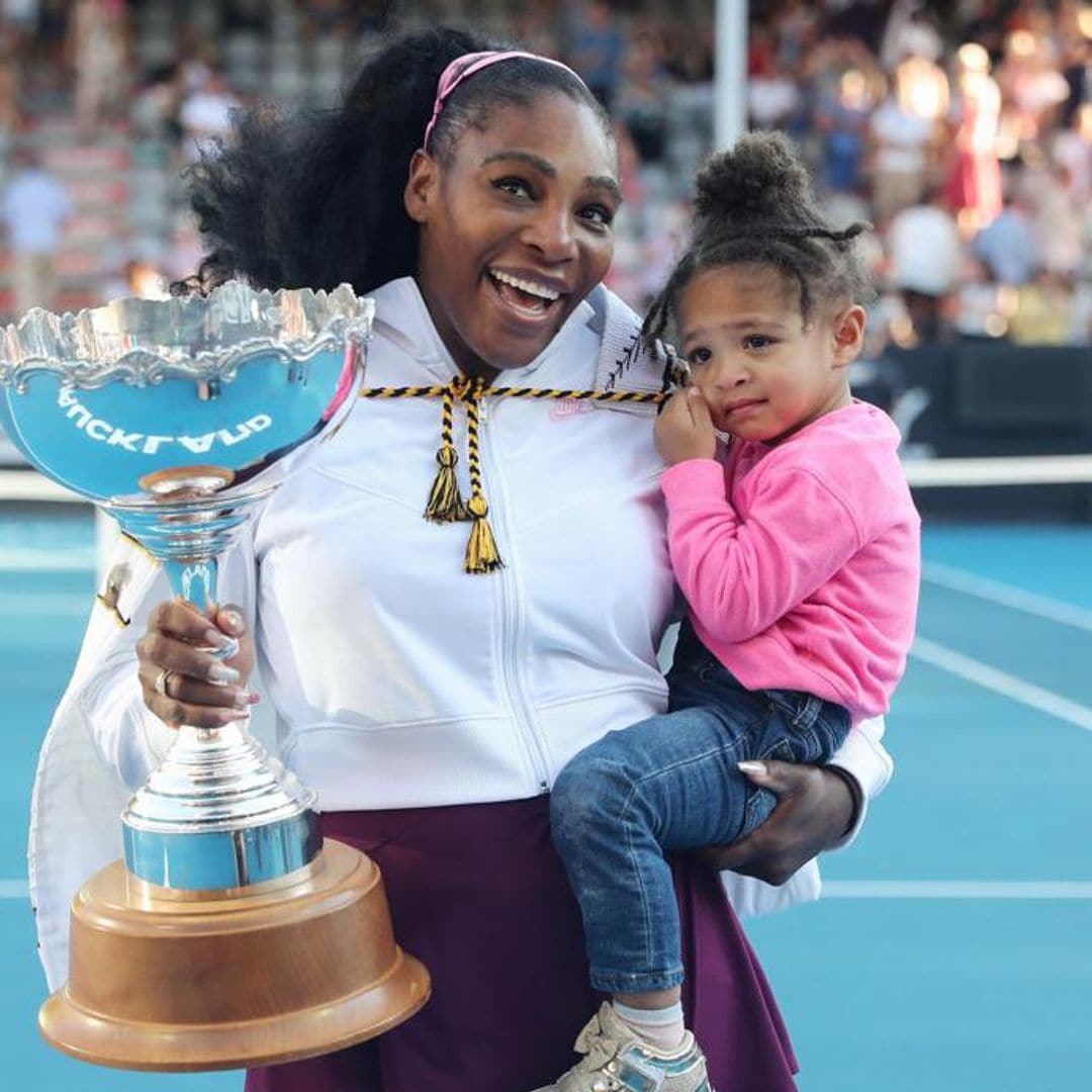 Serena Williams reveals daughter Olympia ‘dresses’ her and dad Alexis Ohanian