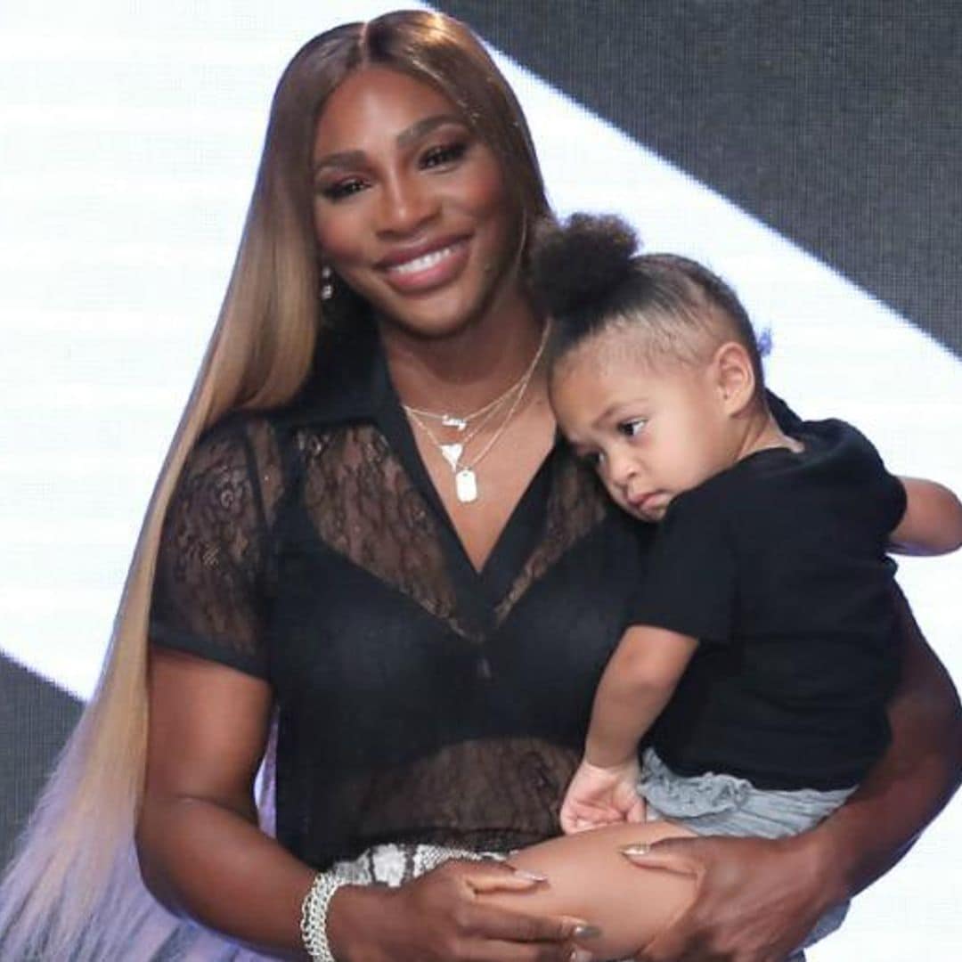 Serena Williams wears children's clothes so she can twin with daughter Alexis