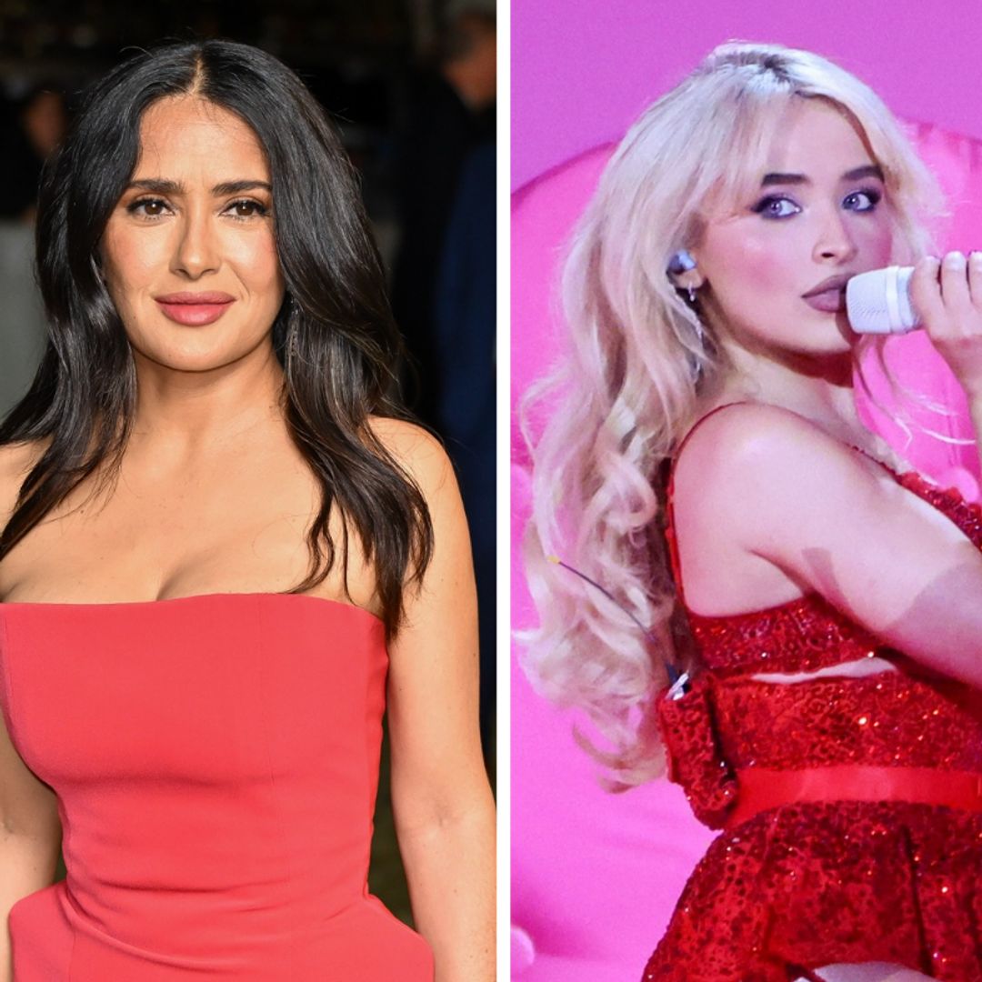 Salma Hayek 'arrested' at Sabrina Carpenter's concert in London: See their matching looks