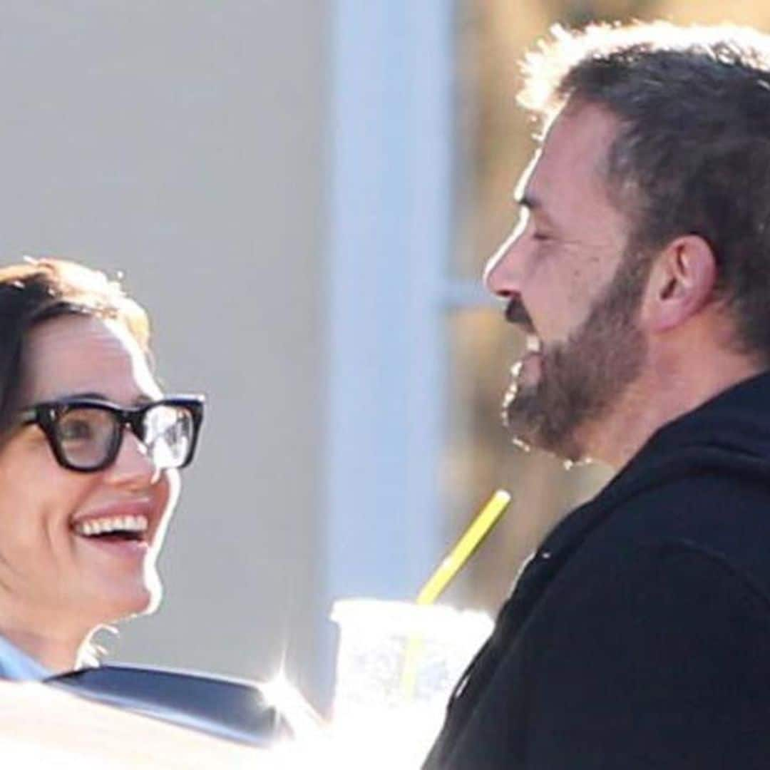 Ben Affleck and Jennifer Garner laugh and smile as they celebrate Samuel’s birthday