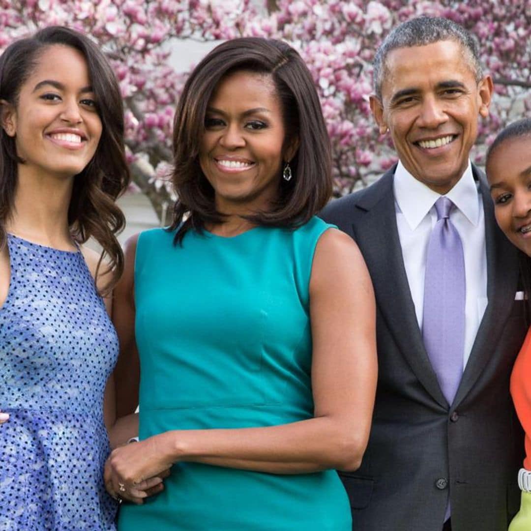 To Malia and Sasha Obama: “being your dad will always be the greatest gift of my life.”