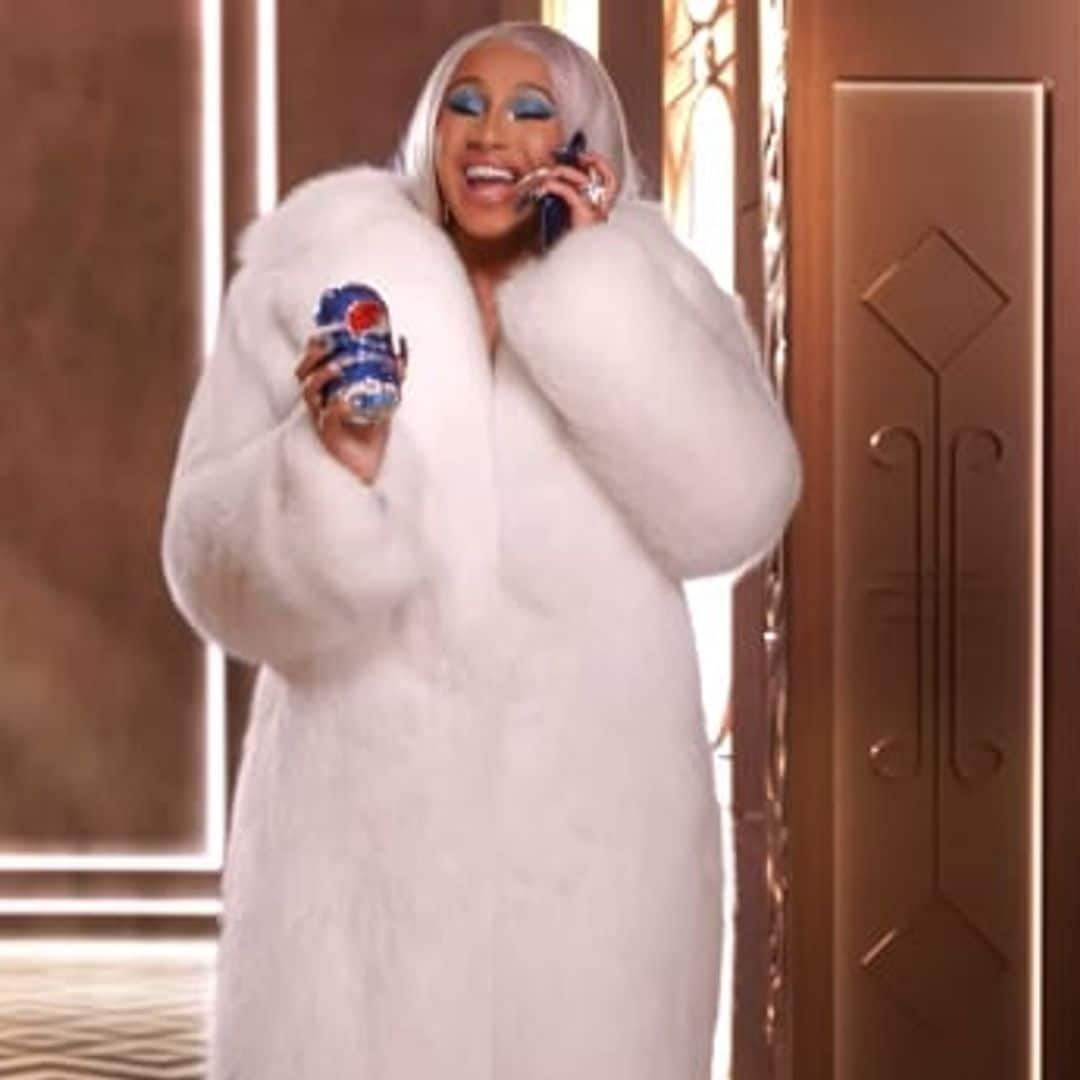 Cardi B channels Santa Claus and passes out her favorite gift in hilarious Pepsi commercial