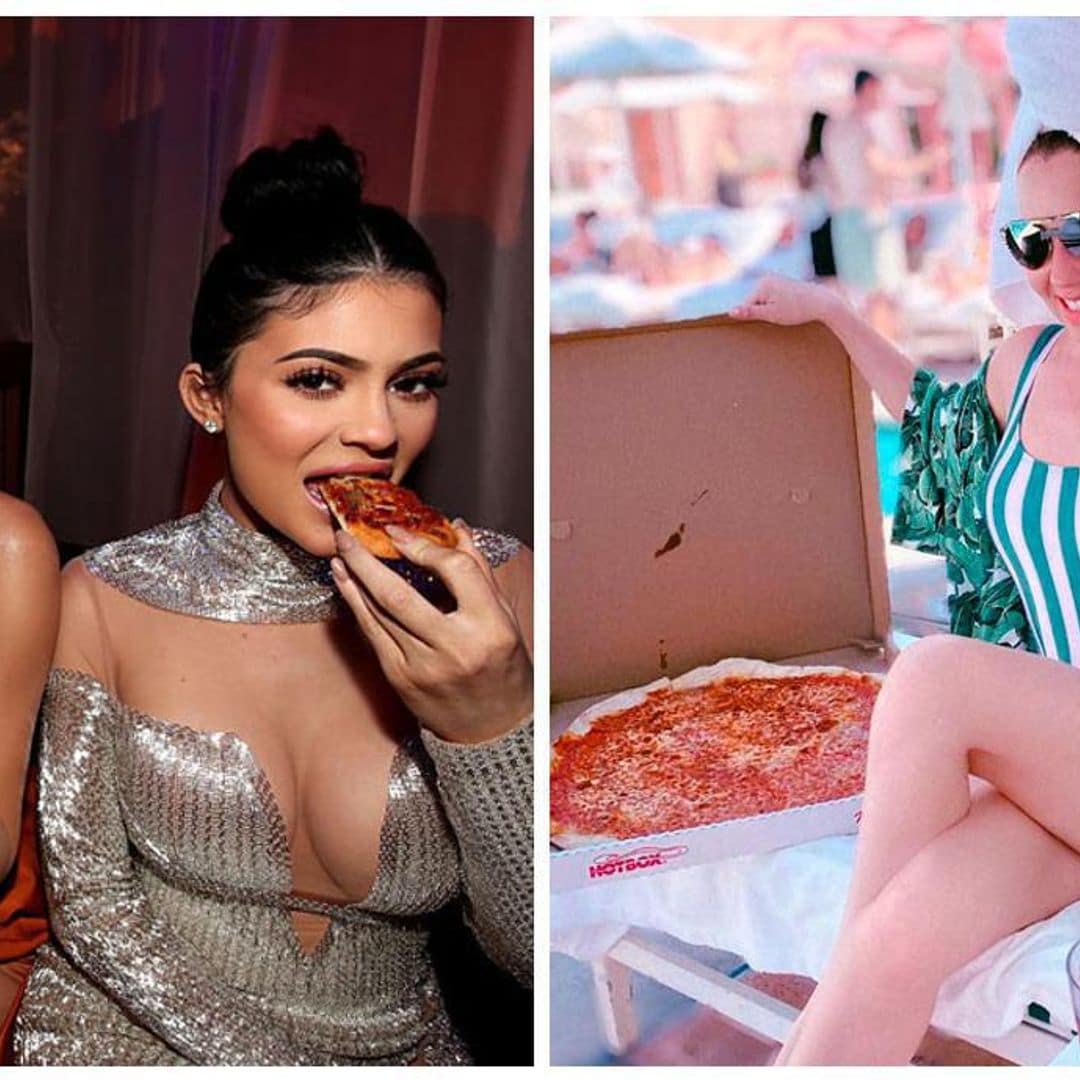 From the Kardashians to Madonna: all the celebrities who can’t resist a slice of pizza