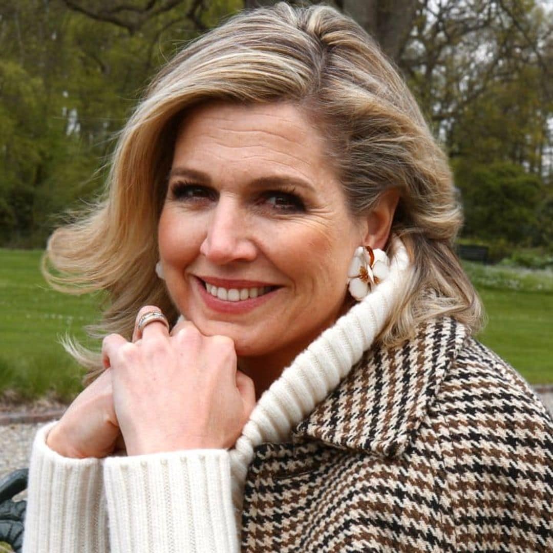 Queen Maxima’s husband steps behind camera for her 50th birthday portraits