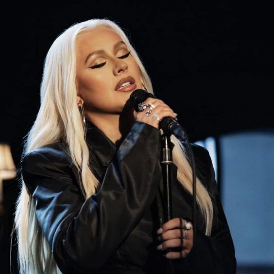 Christina Aguilera shares a preview of her Las Vegas show