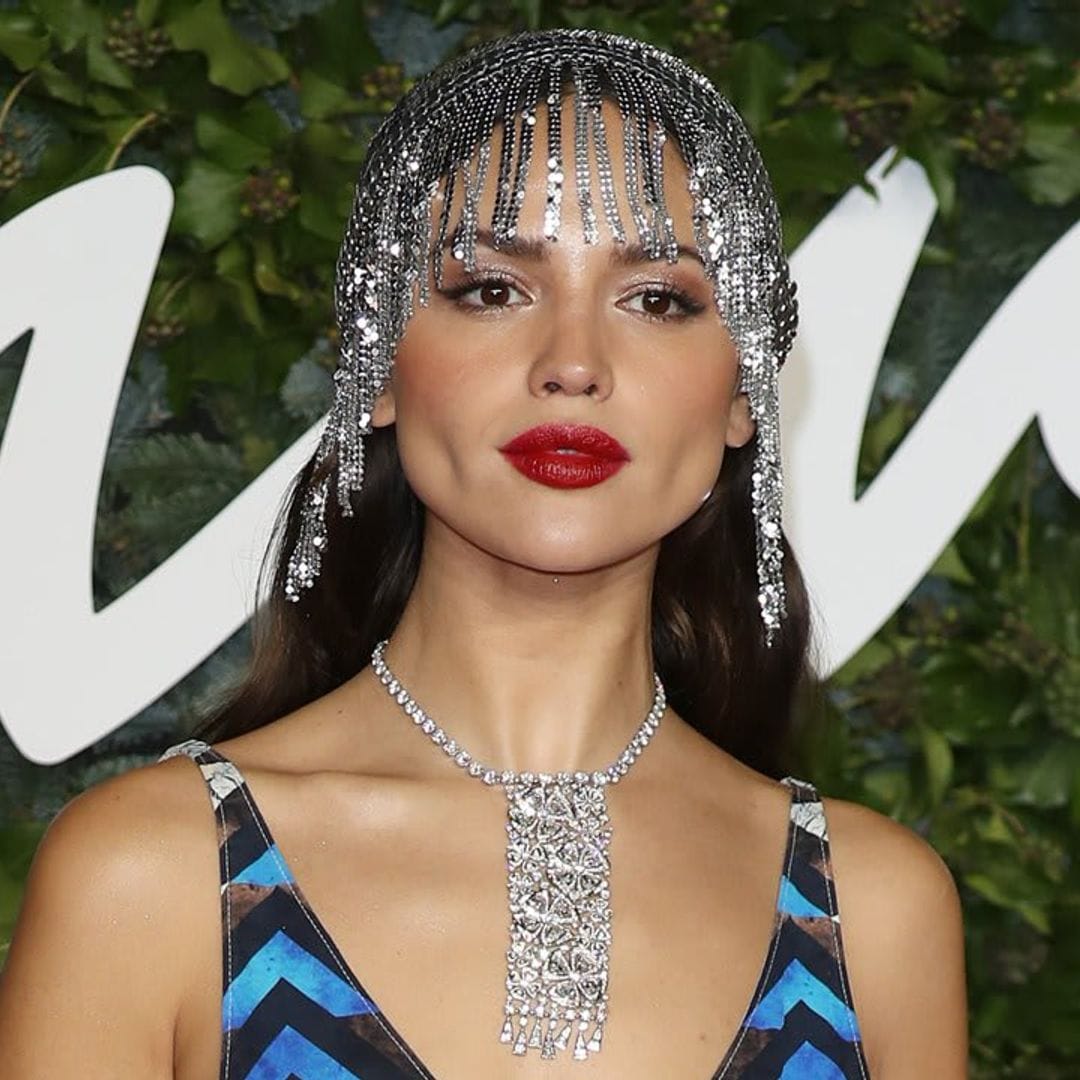 See Eiza González dazzle like Cleopatra at The Fashion Awards 2021