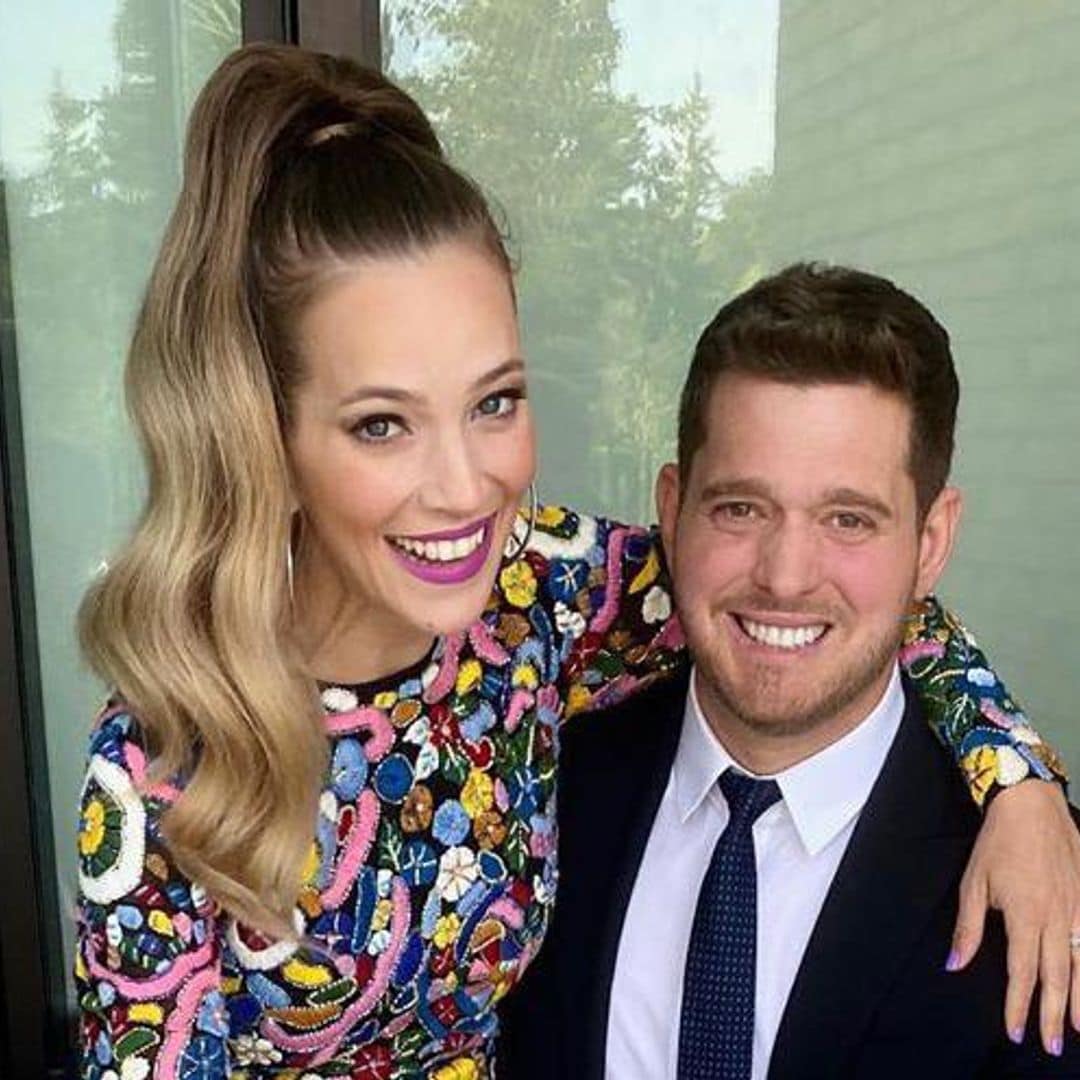 Michael Bublé and wife Luisana Lopilato have the perfect trick to dressing for a big event quarantine-style