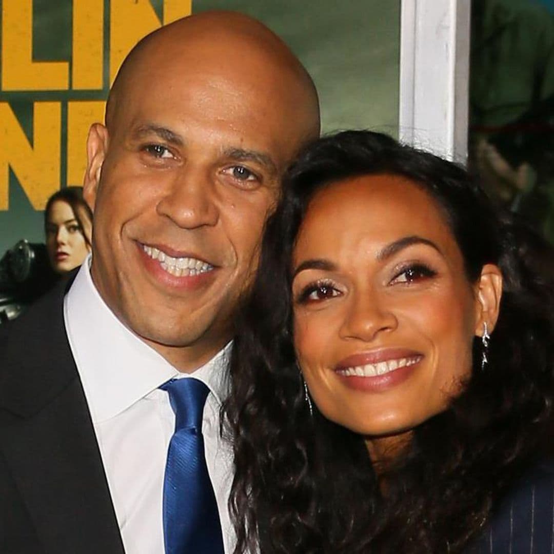 Rosario Dawson supports boyfriend Cory Booker after dropping from presidential race