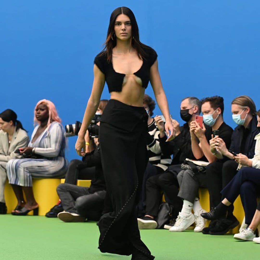 Kendall Jenner makes her return to the runway in Paris