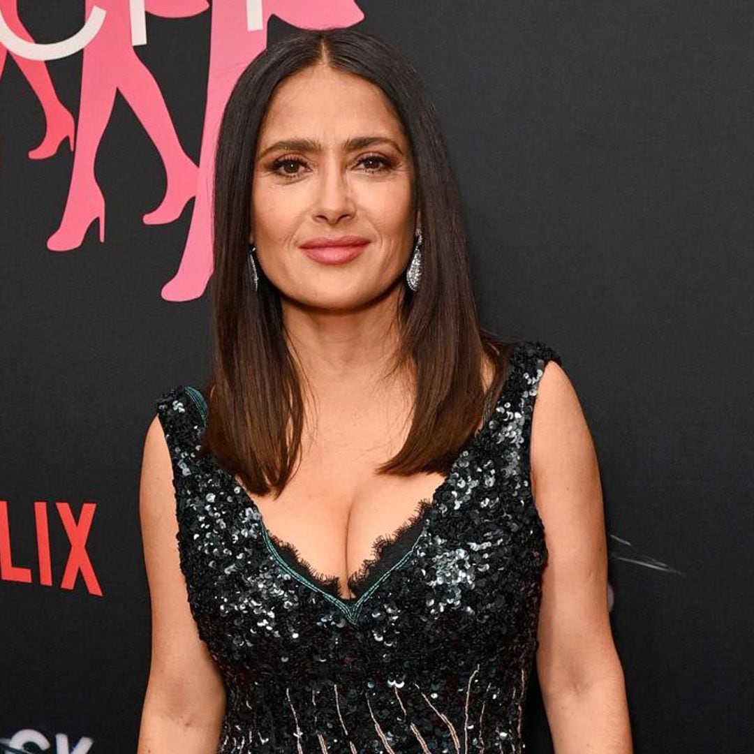 Salma Hayek shares photo of her favorite hobby: scuba diving