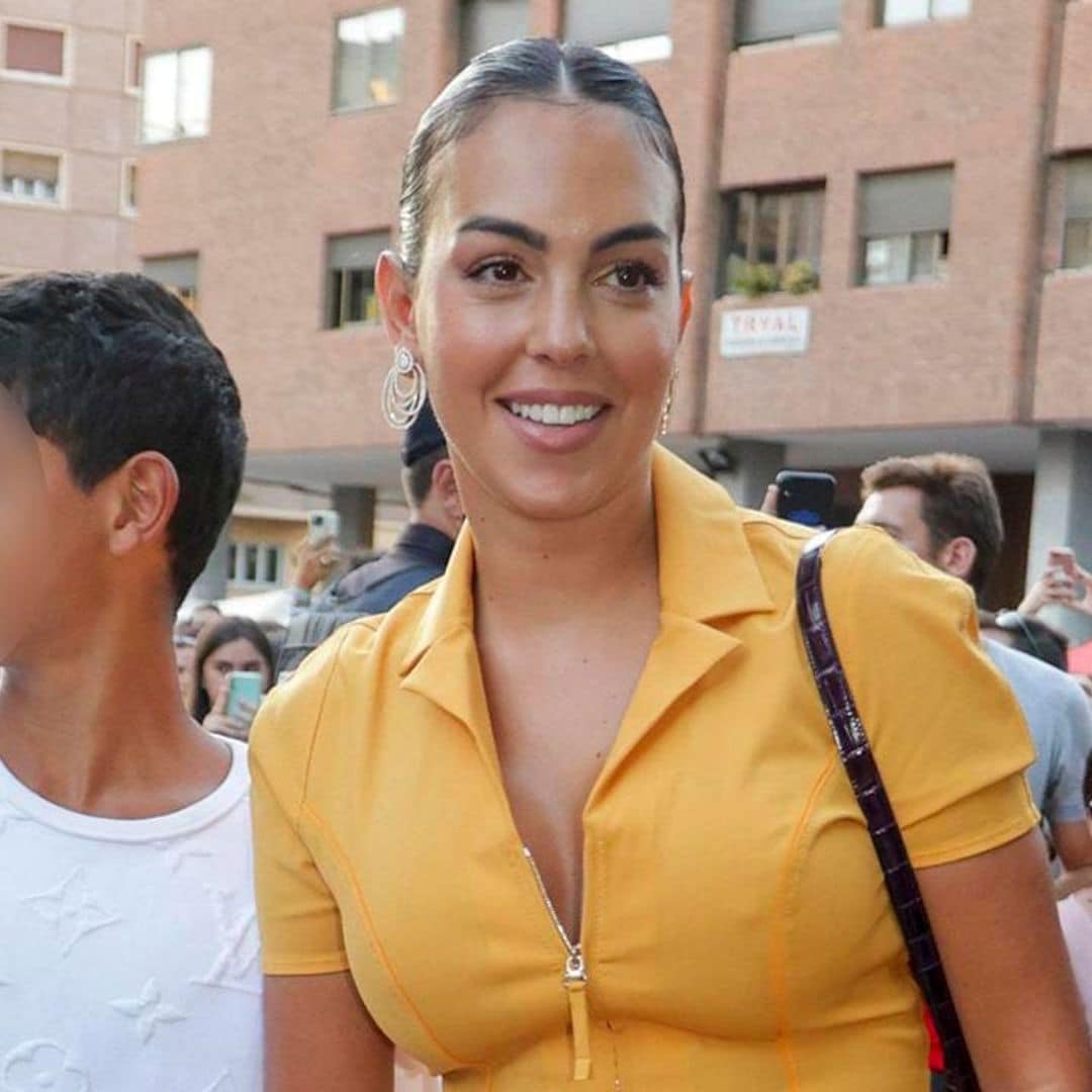 Georgina Rodríguez takes her kids to enjoy Rosalía’s concert in Madrid