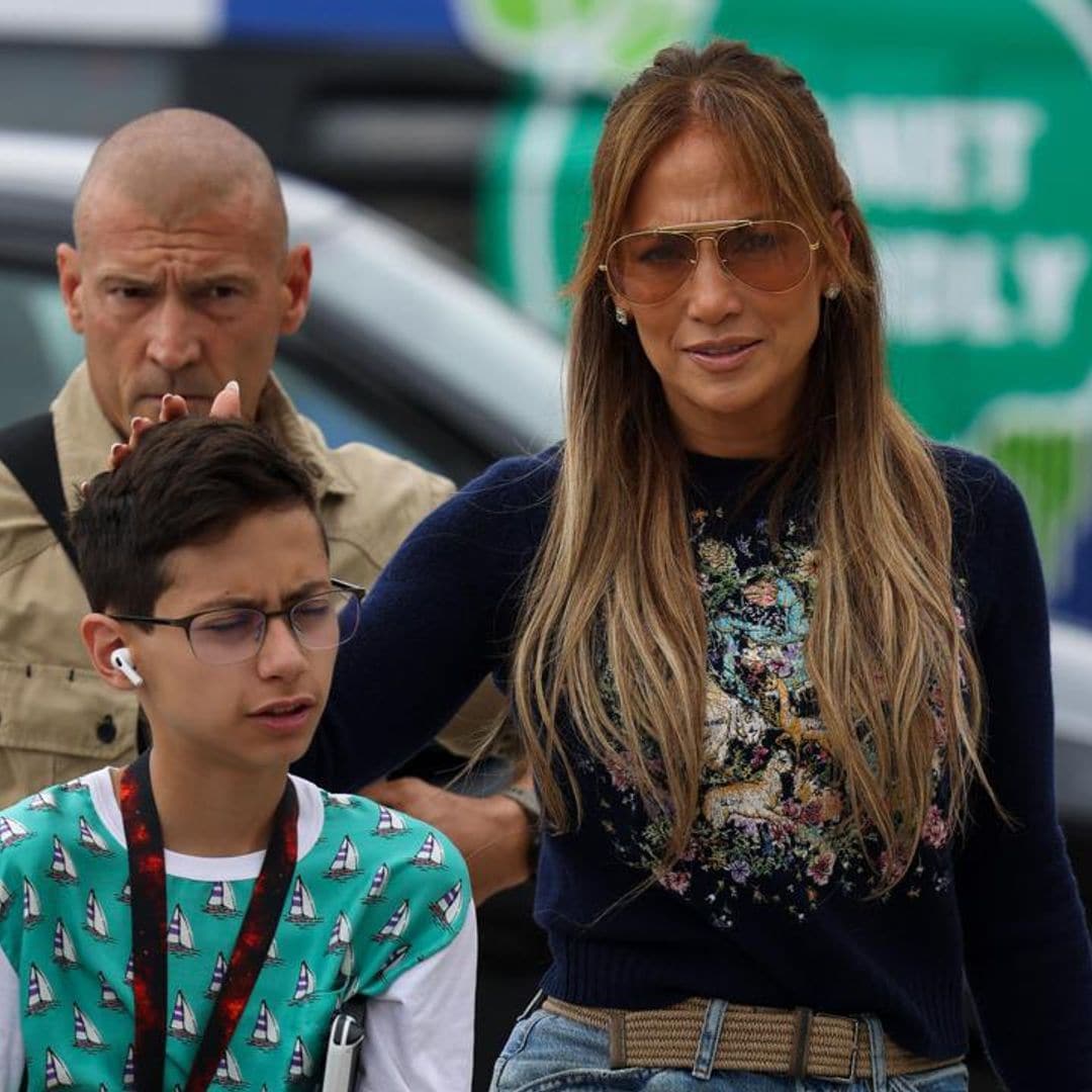 Jennifer Lopez’s son Max cozy up with stepdad Ben Affleck in an adorable post