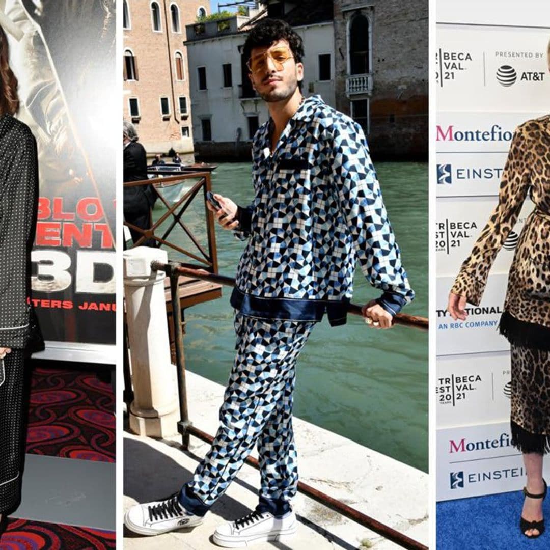 10 celebrities who wore pajamas in public with pride