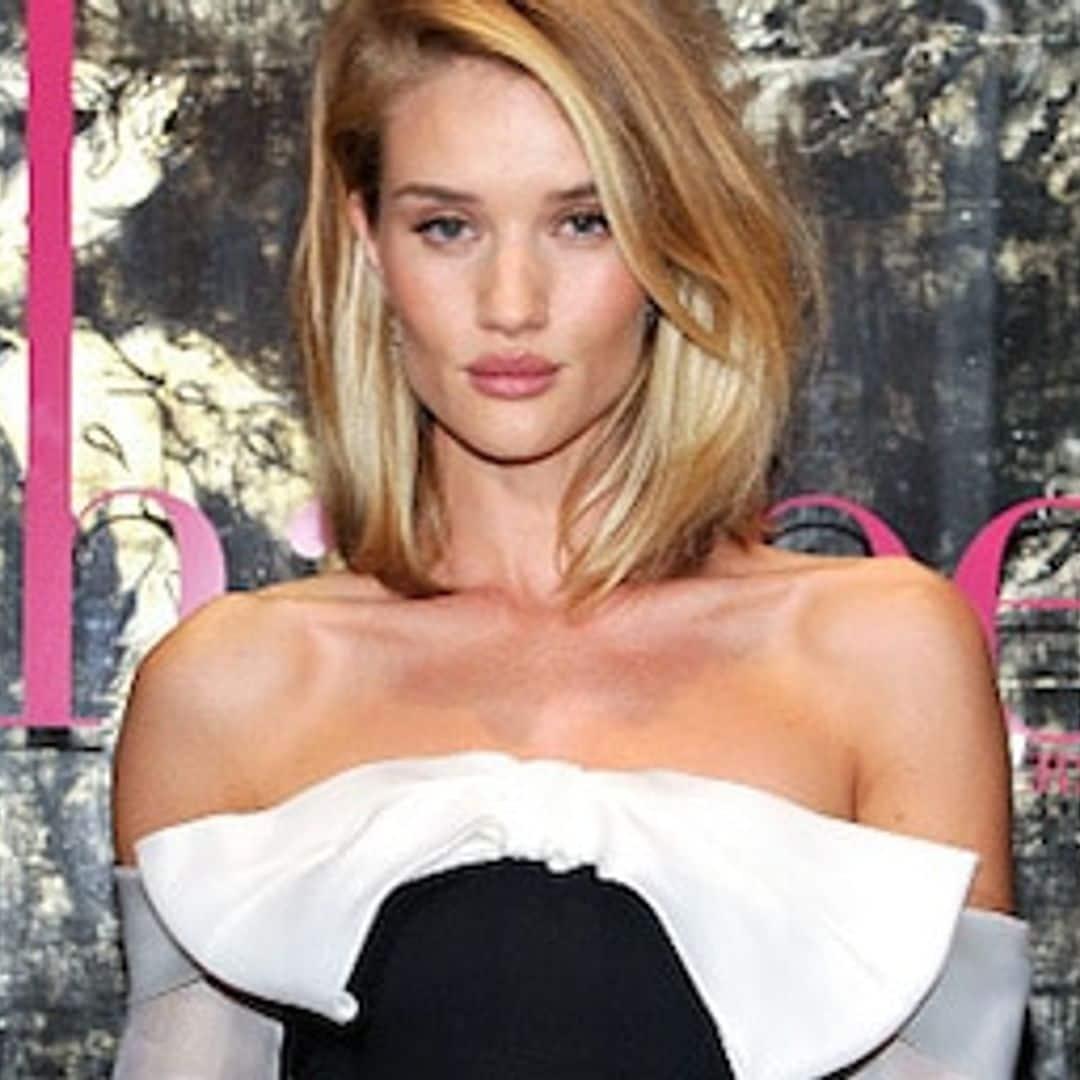 Rosie Huntington-Whiteley stuns in retro-inspired bow gown