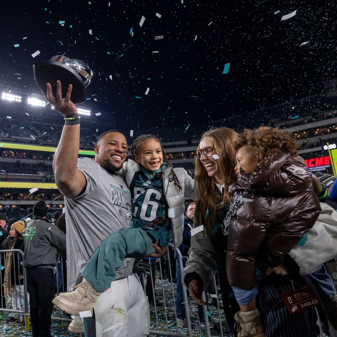 Saquon Barkley's Family Life: A look at the football star as a husband and dad