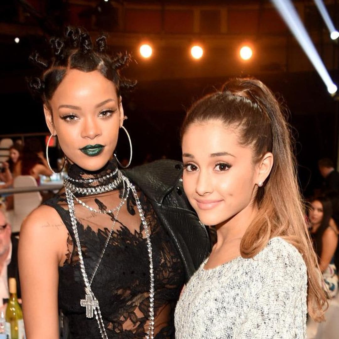 Ariana Grande has pleaded Rihanna to release her long awaited album