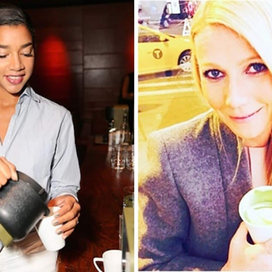 Hannah Bronfman, Gwyneth Paltrow and more stars warming up to matcha