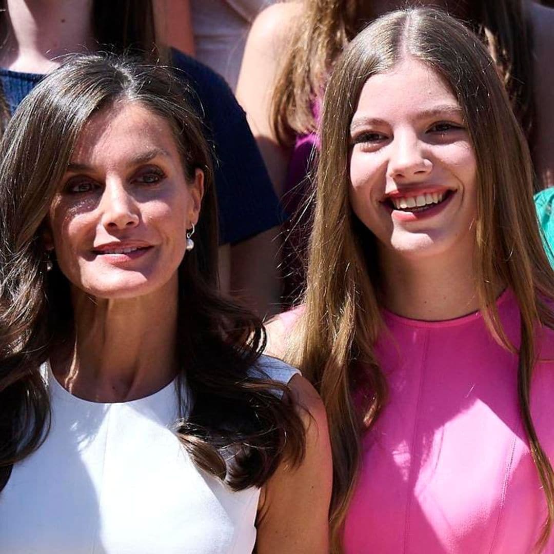 Queen Letizia’s daughter Sofia embraces Barbiecore trend