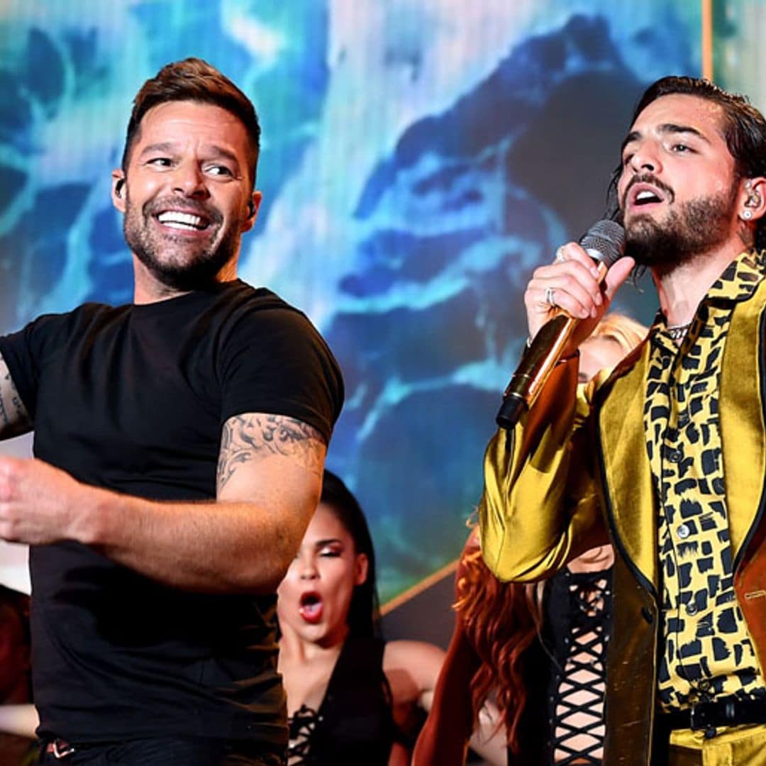 Ricky Martin and more stars react to Maluma's big news