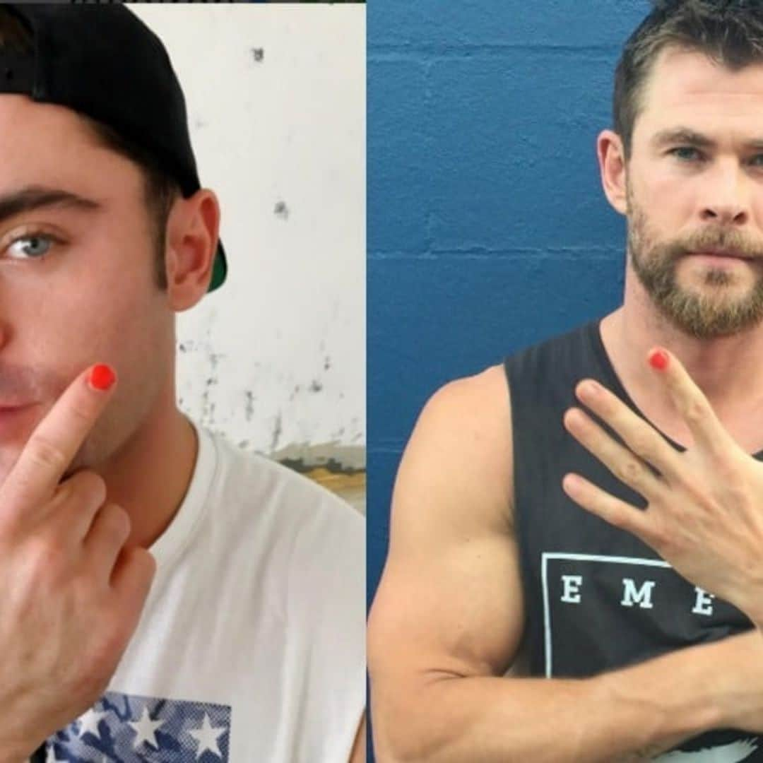 Find out why Zac Efron, Chris Hemsworth and more of Hollywood's male stars are painting their nails