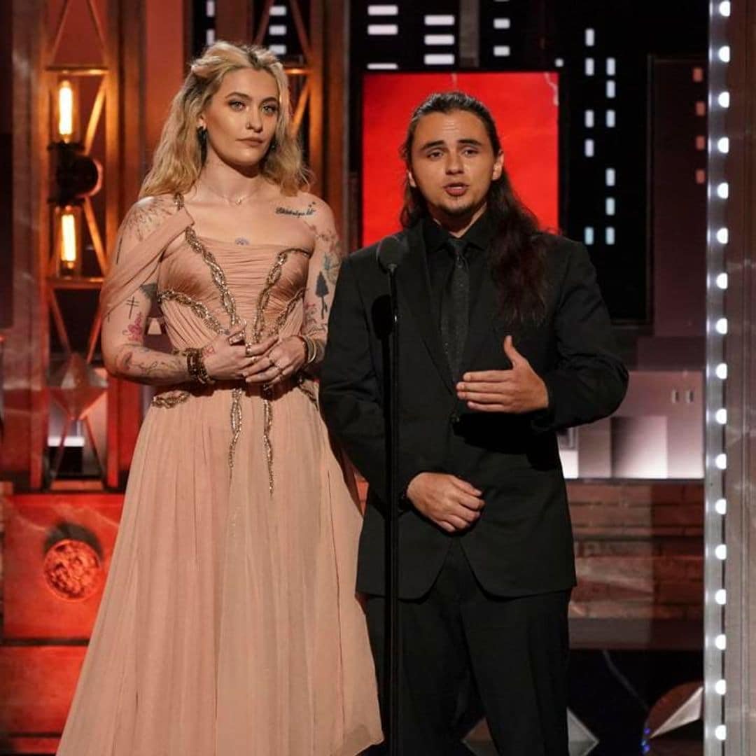 Prince Jackson shares Tony Awards BTS with Paris Jackson