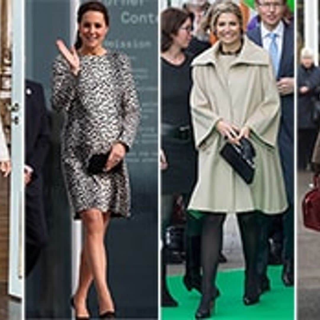 The week's best royal style: Crown Princess Victoria, Kate Middleton and more