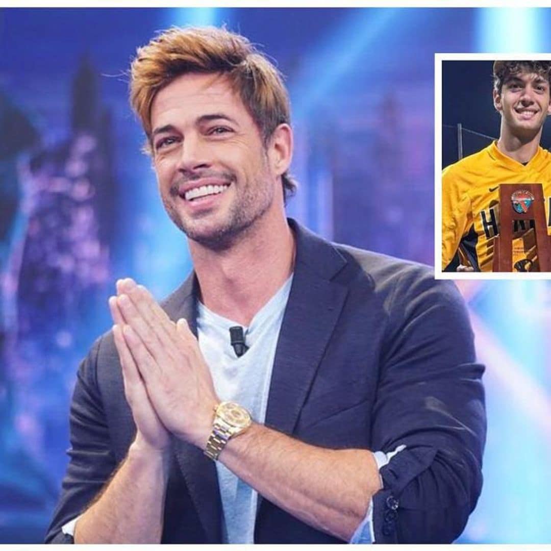 William Levy celebrates his son’s win at baseball championship