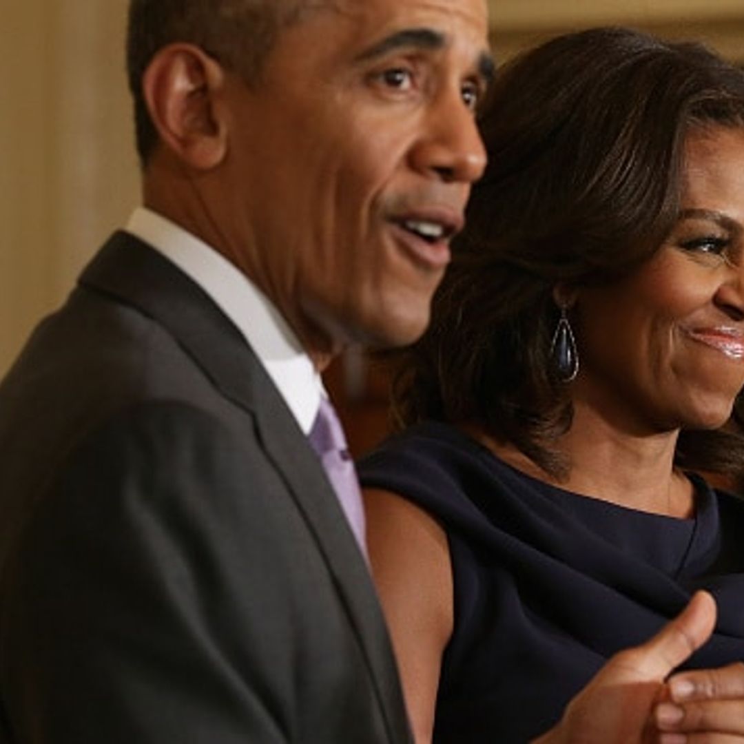 Michelle Obama: Barack 'doing well' when it comes to his daughters and boys