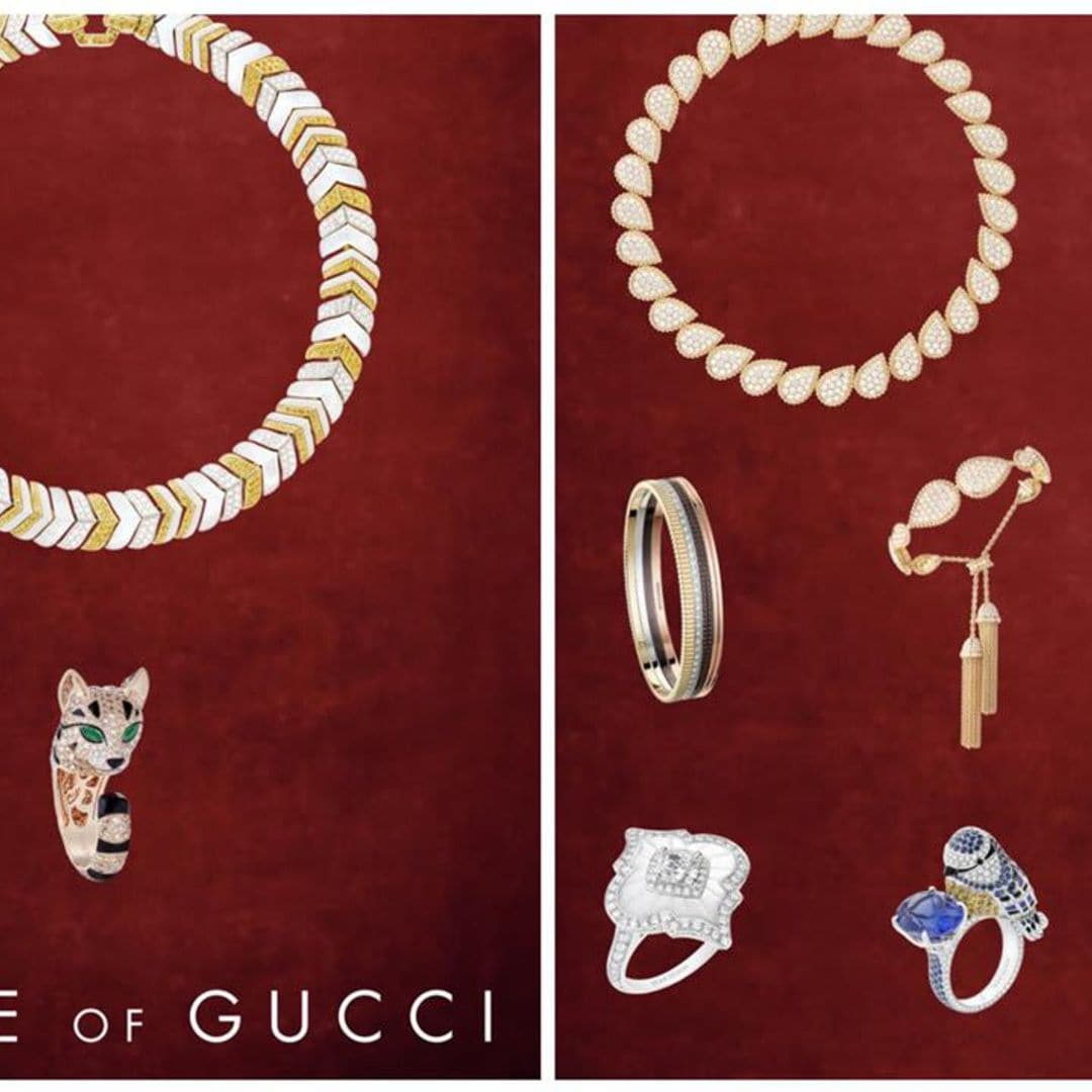 The gorgeous jewelry worn in ‘House of Gucci’ by Lady Gaga, Adam Driver, and Youssef Kerkour