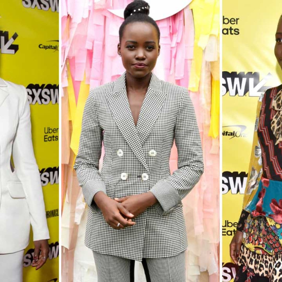 Lupita Nyong’o’s SXSW style reveals her interest in chic suits and statement prints