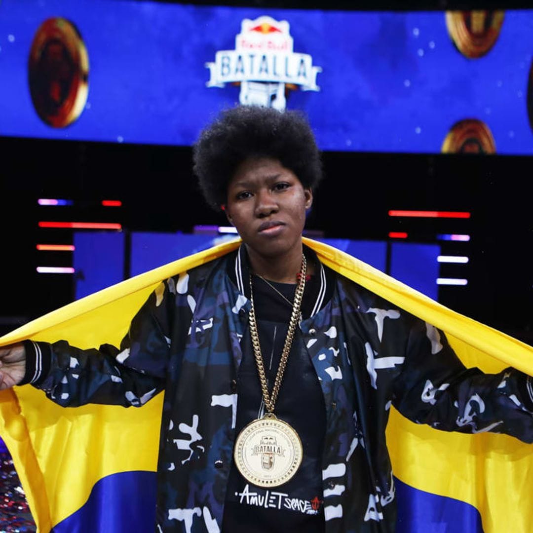 Colombia’s Marithea is the only female rapper fighting for the crown at the Red Bull Batalla World Final 2021