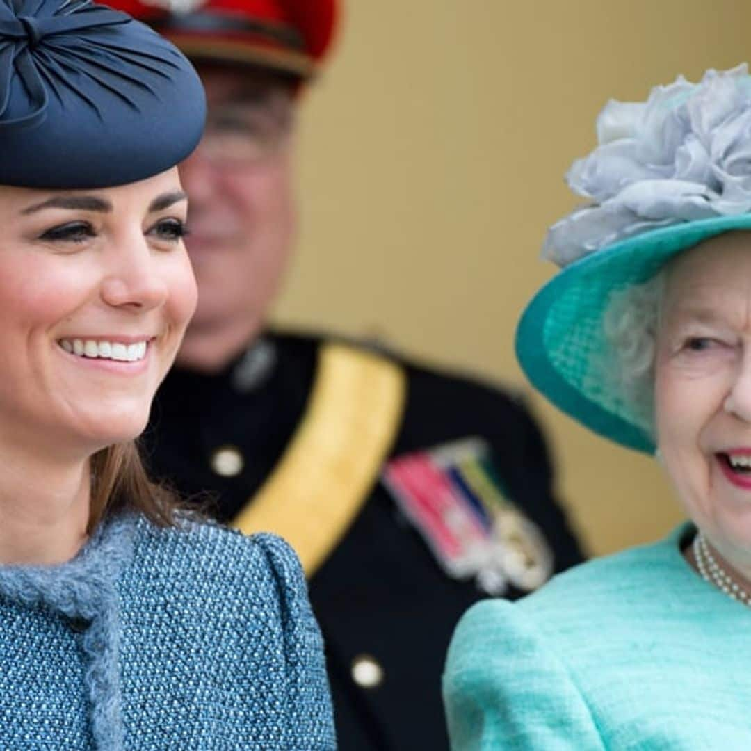 Queen Elizabeth presents Kate Middleton with this grand honor