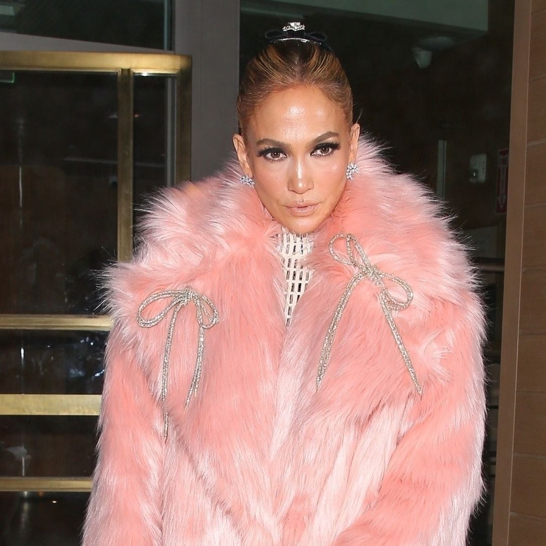 Jennifer Lopez joins Katie Holmes, Queen Rania of Jordan, and more wearing the top color trend for 2025