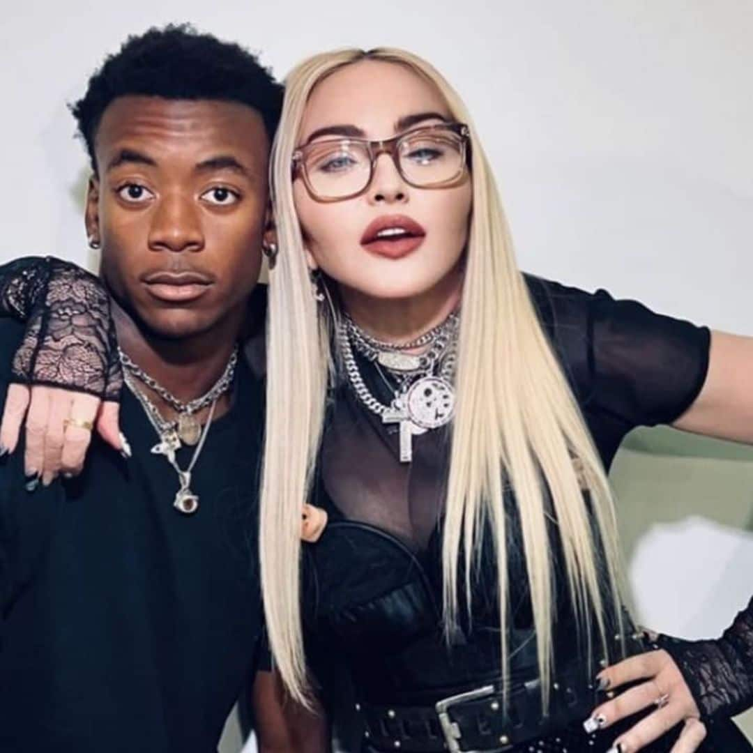 Madonna shares backstage photos with her son David Banda ahead of her Pride performance