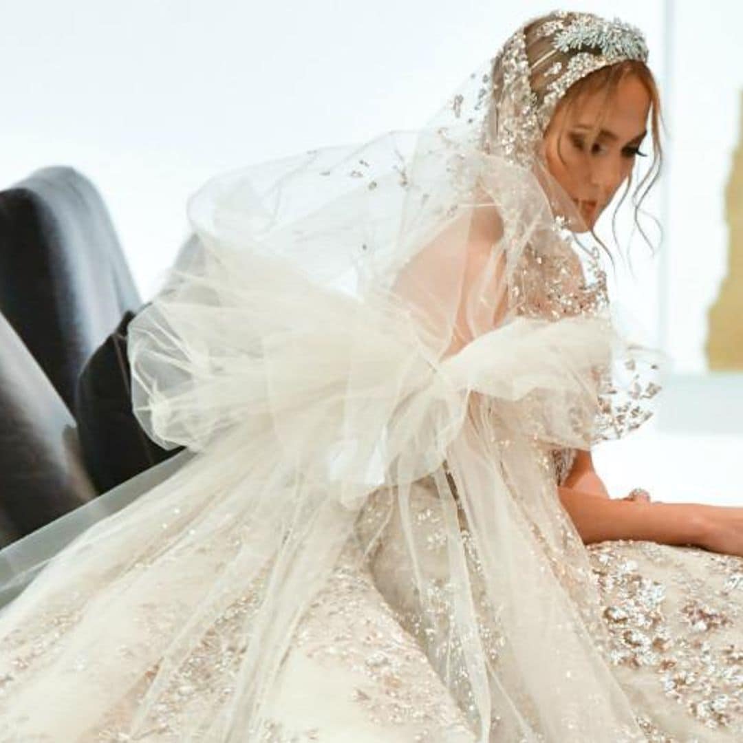 JLo exudes Sofia Vergara vibes in wedding gown and our jaws have dropped (on the floor)