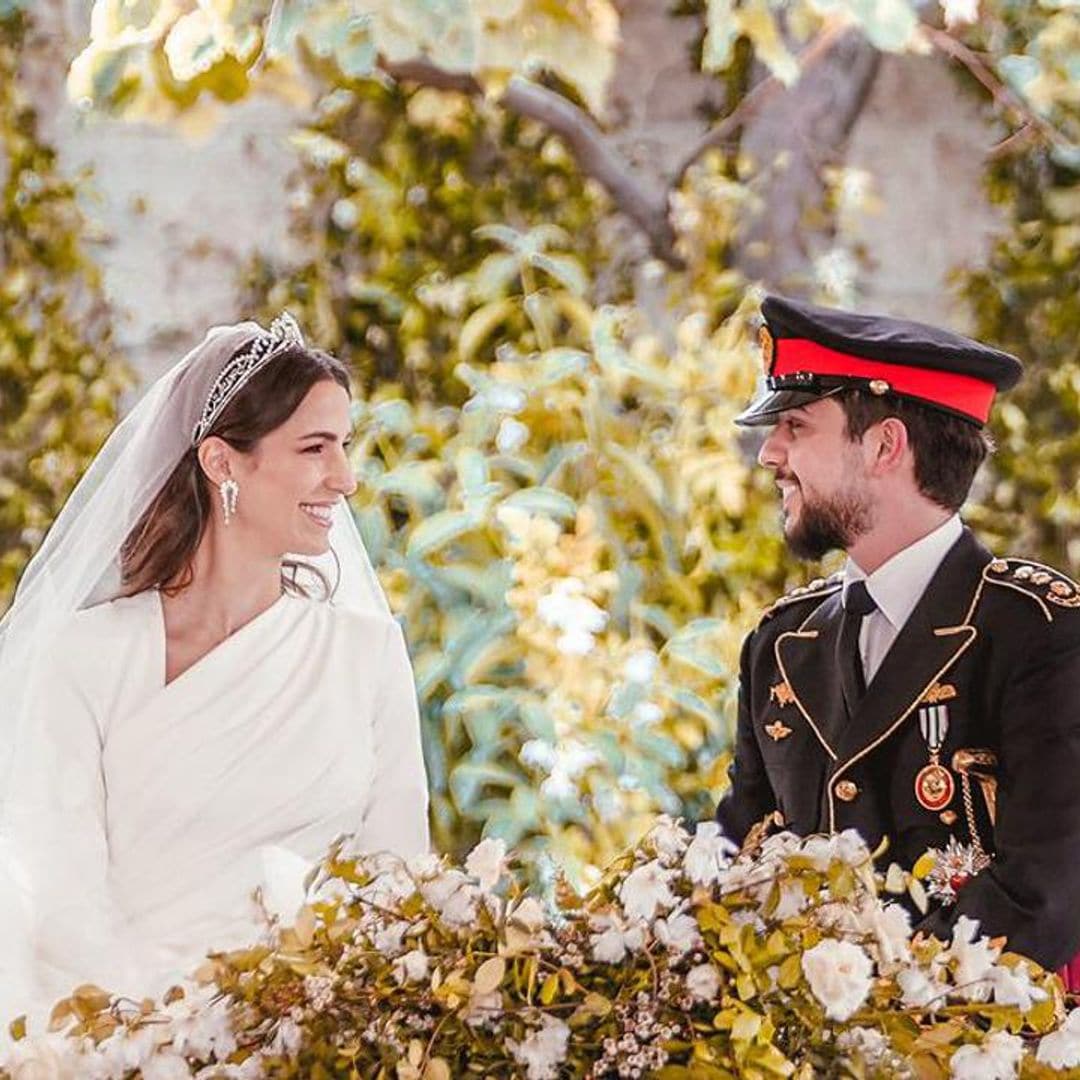 Every must-see photo from Crown Prince Hussein and Princess Rajwa’s wedding ceremony