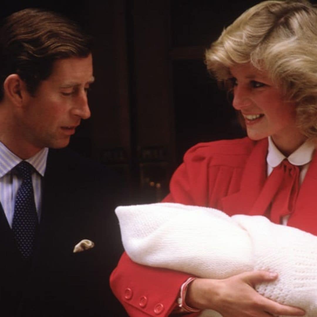 Relive the moment Princess Diana introduced Prince Harry to the world