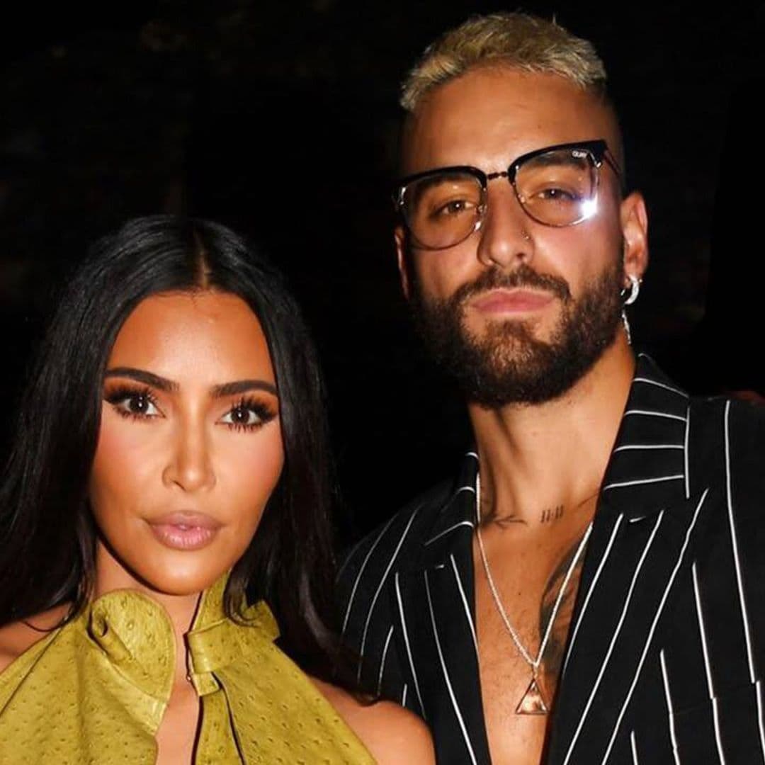 Maluma finally responds to rumors he secretly dated Kim Kardashian