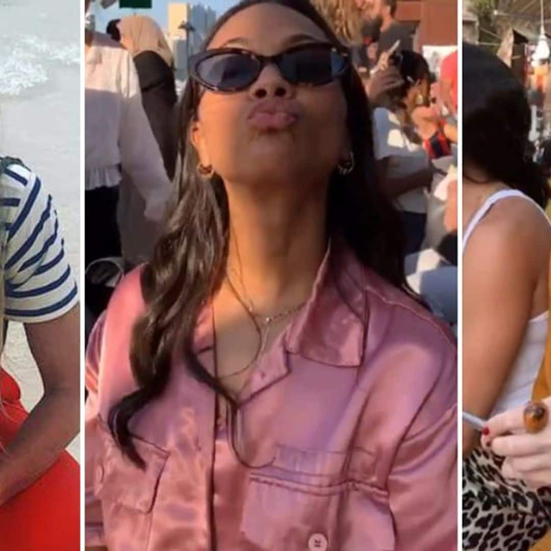 Zoe Saldana is currently living her best life in Dubai with Gwyneth Paltrow and Kate Hudson