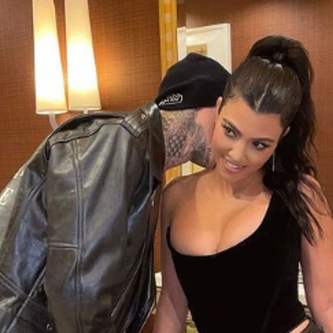 Kourtney Kardashian and Travis Barker share photos of their 10 days of quarantine