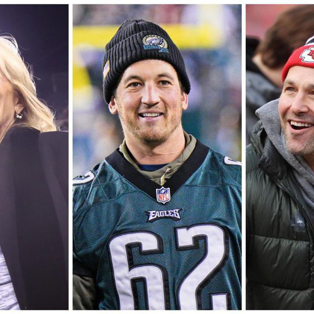 Celebrities rooting for the Eagles or Chiefs this Super Bowl Sunday