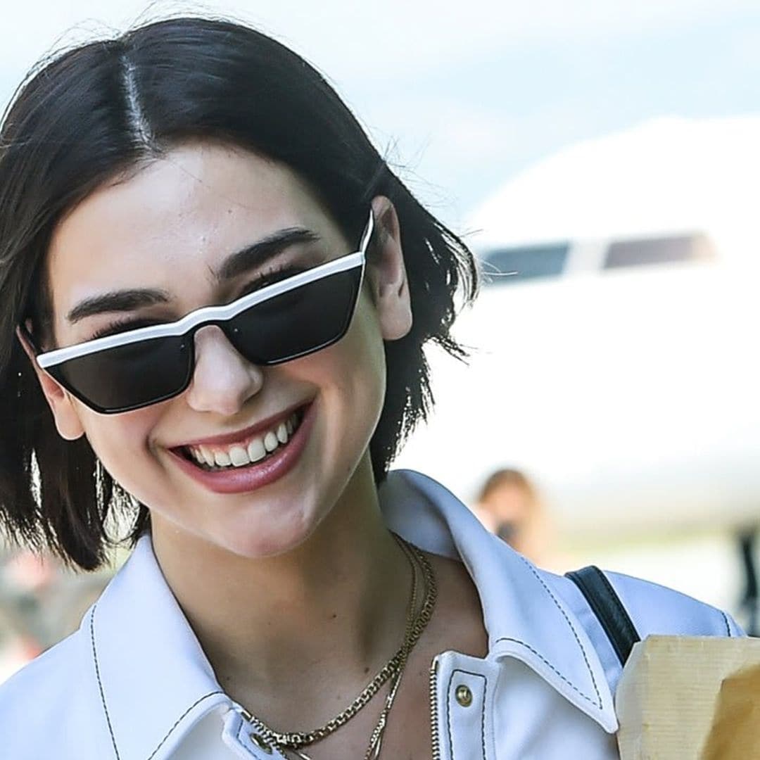 Discover Dua Lipa’s easy travel beauty hacks