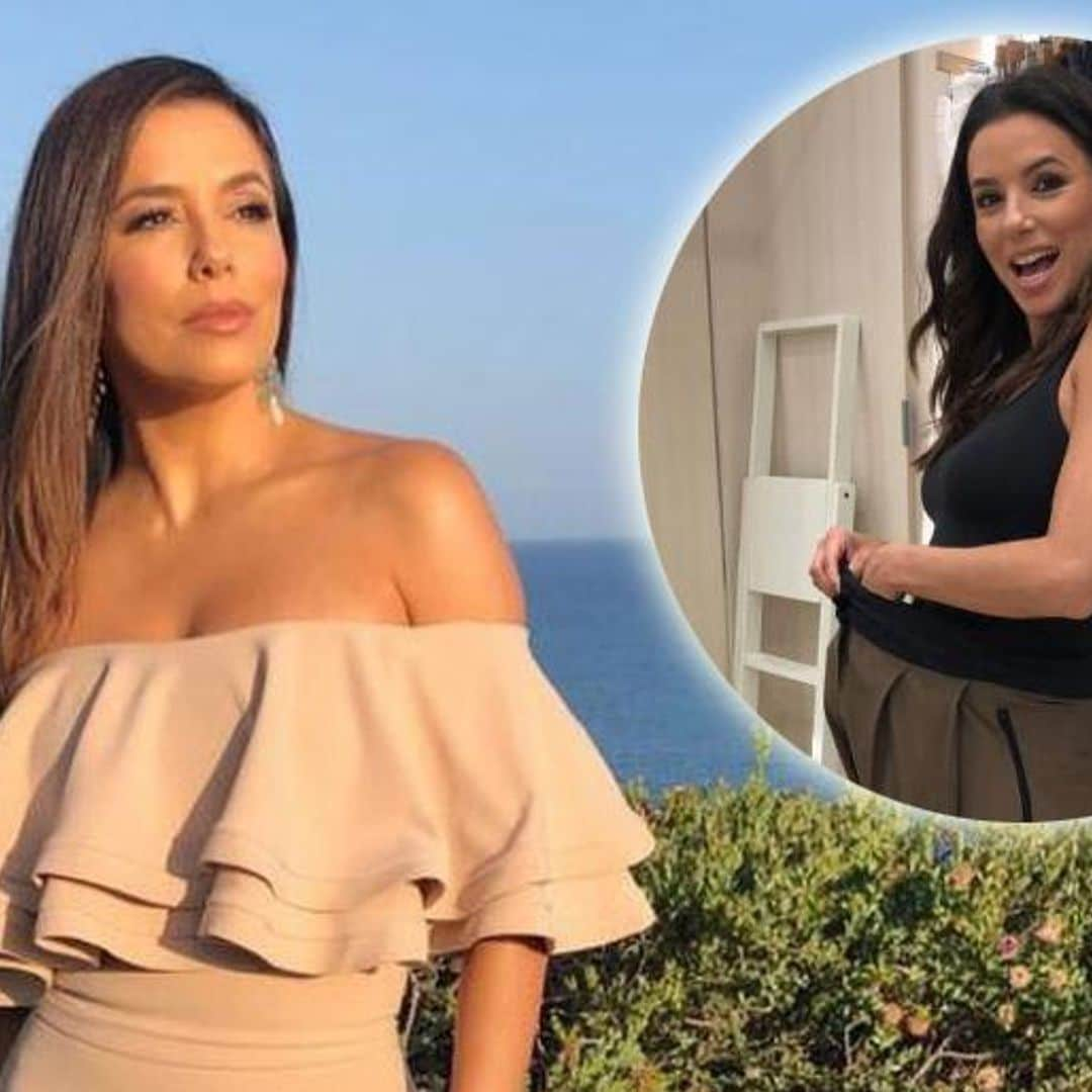 Eva Longoria shows off her incredible post-pregnancy weight loss