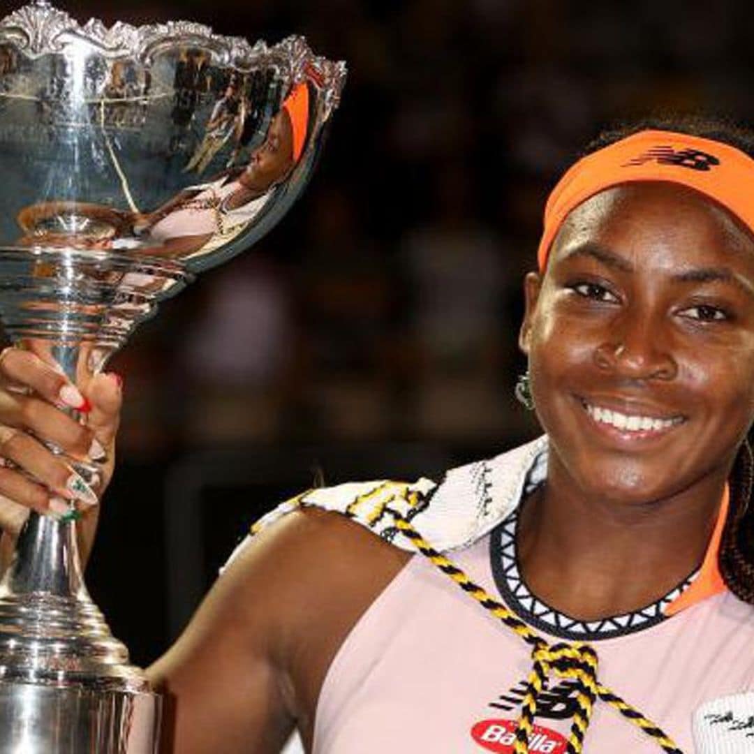 Coco Gauff enjoys herself on Christmas Eve before defending WTA title in New Zealand