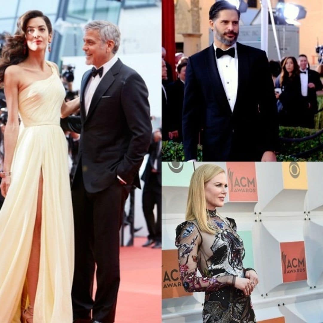 Celebrity men who let their leading ladies steal the red carpet spotlight