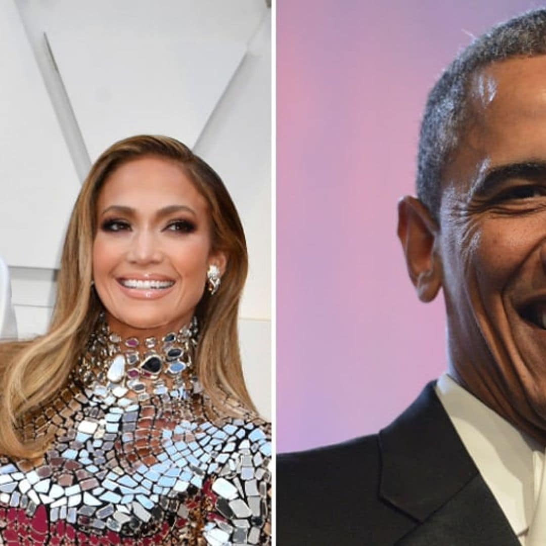 Everyone congratulated JLo and A-Rod on their engagement - including Barack Obama