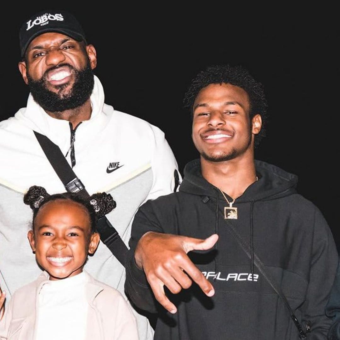 LeBron James and wife Savannah wish their eldest son Bronny a Happy Birthday