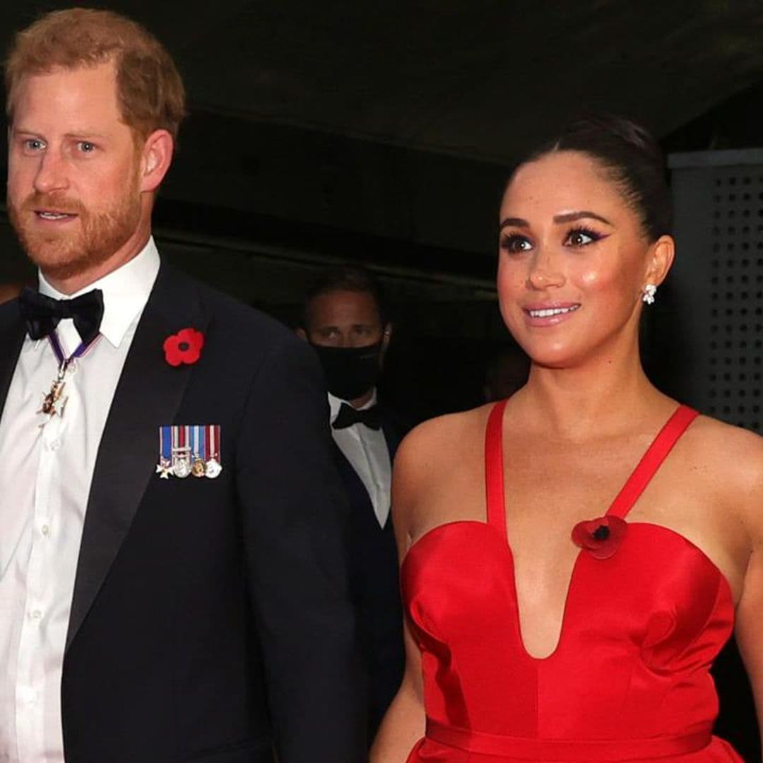 Meghan Markle and Prince Harry spotted in New York ahead of gala appearance