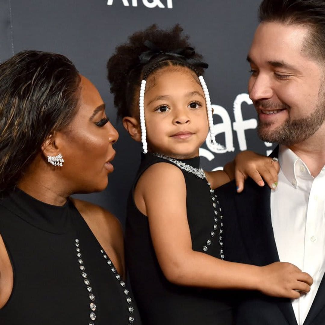 Serena Williams and daughter Olympia adorable in matching outfits at the premiere of ‘King Richard’